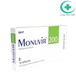 Monuvir 200 (Molnupiravir) - Thuốc điều trị Covid 19 chất lượng