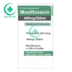 Moxifloxacin 400mg/250ml- Thuốc điều trị nhiễm khuẩn hiệu quả