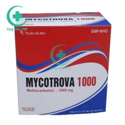 Mycotrova 1000 - Thuốc giãn cơ giảm đau hiệu quả