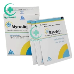 Myrudin - Thuốc điều trị viêm mũi dị ứng