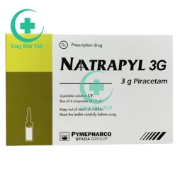 Naatrapyl 3g - Thuốc điều trị tai biến và chấn thương sọ não