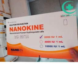 Nanokine 4000 IU/1ml - Thuốc điều trị thiếu máu của Nanogen