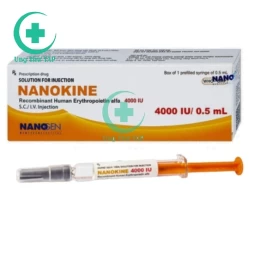 Nanokine 4000 IU/0,5ml - Thuốc điều trị thiếu máu