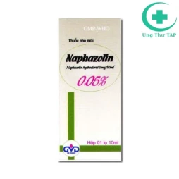 Naphazolin 0,05% - Thuốc làm giảm ngạt mũi, sổ mũi và viêm mũi