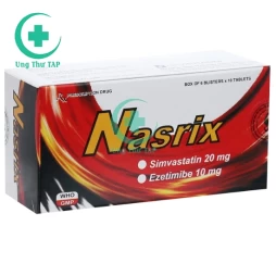 Nasrix - Thuốc điều trị tăng cholesterol huyết tiên phát 