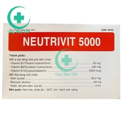 Neutrivit 5000 - Thuốc điều trị viêm thần kinh hiệu quả 