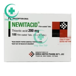 Newitacid - Giảm biến chứng bệnh tiểu đường hiệu quả