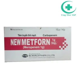 Newmetforn Inj. 1g BCWorld - Thuốc điều trị nhiễm khuẩn