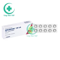 NifeHexal 30 LA -  Thuốc điều trị đau thắt ngực, tăng huyết áp