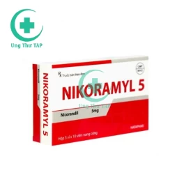 Nikoramyl 5 - Thuốc kiểm soát dài hạn bệnh mạch vành