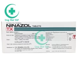 Ninazol Tablets - Thuốc điều trị nhiễm nấm Candida hiệu quả