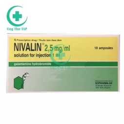 Nivalin 2,5mg - điều trị sa sút trí tuệ từ nhẹ đến trung bình nặng