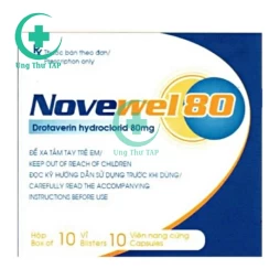 Novewel 80 - Điều trị các cơn đau có thắt dạ dày, ruột, tử cung