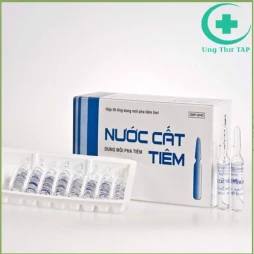 Nước cất pha tiêm 5ml Thephaco - hòa tan thuốc tiêm dạng bột