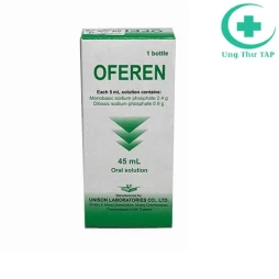 Oferen 45ml Unison Lab - Thuốc điều trị táo bón của Thái Lan