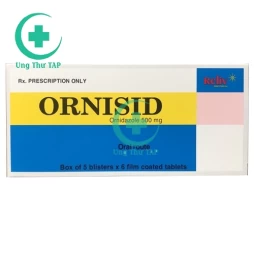 Ornisid - Thuốc điều trị nhiễm khuẩn âm đạo hiệu quả