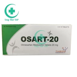 Osart 20 - Thuốc điều trị tăng huyết áp và xơ vữa động mạch