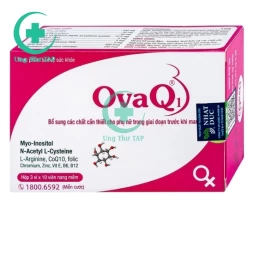 OvaQ1 - Cải thiện chất lượng trứng, tăng khả năng thụ thai