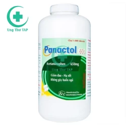 Panactol 650mg - Thuốc giúp giảm đau, hạ sốt hiệu quả