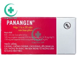 Panangin (Viên nén ) - điều trị nhồi máu cơ tim, tăng huyết áp