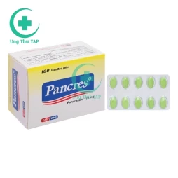 Pancres - điều trị khó tiêu, biếng ăn, bội thực, đầy hơi hiệu quả