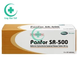 Panfor SR-500 Mega We care - Thuốc điều trị đái tháo đường typ 2