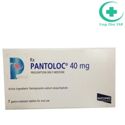 Pantoloc 40mg Tab B/7 - trị viêm loét dạ dày, tá tràng, thực quản