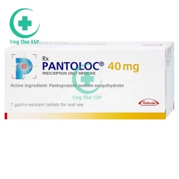 Pantoloc 40mg Tab B/7 - trị viêm loét dạ dày, tá tràng, thực quản