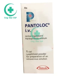 Pantoloc I.V 40mg Takeda - Thuốc điều trị loét dạ dày tá tràng