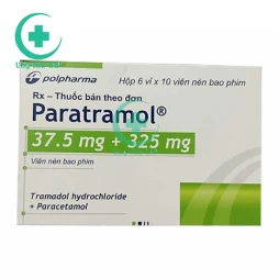 Paratramol 37.5mg + 325mg - Thuốc giảm đau bắp, đau cơ hiệu quả