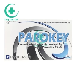 Parokey 20mg Davipharm - Thuốc điều trị các cơn động kinh