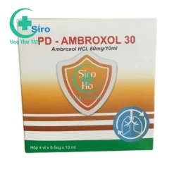 PD-Ambroxol 30 - trị các bệnh cấp, mạn tính ở đường hô hấp