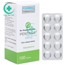 Pentasa 500mg - điều trị bệnh viêm loét trực tràng, bệnh Crohn