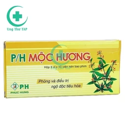 P/H Mộc hương - điều trị triệu chứng ngộ độc tiêu hóa hiệu quả