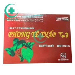 Phong tê thấp TW3 (viên nang) - Điều trị đau nhức xương