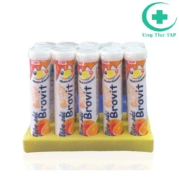 Viên sủi Brovit - Bổ sung Vitamin giúp đẹp da, ngừa lão hóa