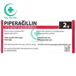 Piperacillin Panpharma 2g - Thuốc diệt khuẩn,nấm của Pháp
