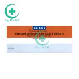 Piperacillin/ Tazobactam Kabi 2g/0.25g - Thuốc kháng sinh