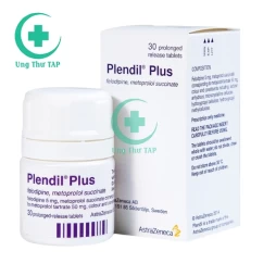 Plendil Plus 5mg/47.5mg (hộp 30 viên) - Thuốc trị tăng huyết áp