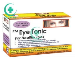 PM Eye tonic - Thuốc bổ mắt, tăng cường chức năng của mắt của Úc