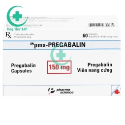 PMS-Pregabalin 150mg - Thuốc điều trị đau thần kinh của Canada