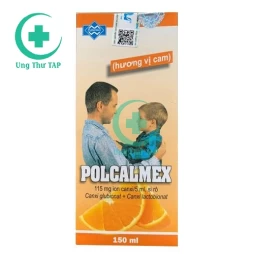 Polcalmex (vị cam) - Thuốc phòng và điều trị thiếu canxi