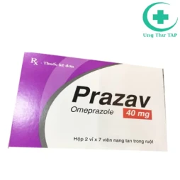 Prazav 40mg Liconsa - Thuốc điều trị loét dạ dày - tá tràng