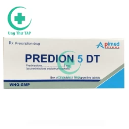 Predion 5 DT - Thuốc điều trị viêm loét đại tràng, bệnh Crohn