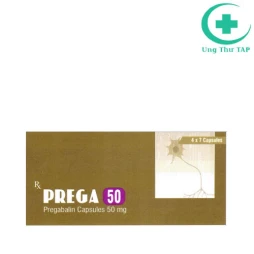 Prega 50 - Thuốc điều trị đau thần kinh và bổ trợ động kinh cục bộ