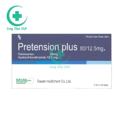 Pretension Plus 80/12.5mg - Thuốc điều trị tăng huyết áp hiệu quả