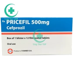 Pricefil 500mg - Thuốc điều trị nhiễm khuẩn của Hy Lạp