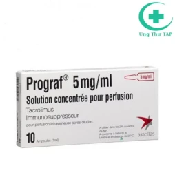 Prograf 5mg/ml Astellas - Thuốc phòng ngừa sự thải ghép