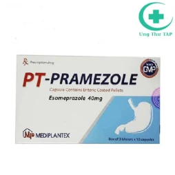 PT-Pramezole 40mg Mediplantex - Điều trị trào ngược dạ dày