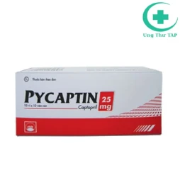 Pycaptin 25mg Pymepharco - Thuốc điều trị huyết áp cao